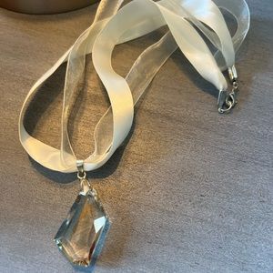 Swarovski Golden Shadow Crystal Pendant Necklace